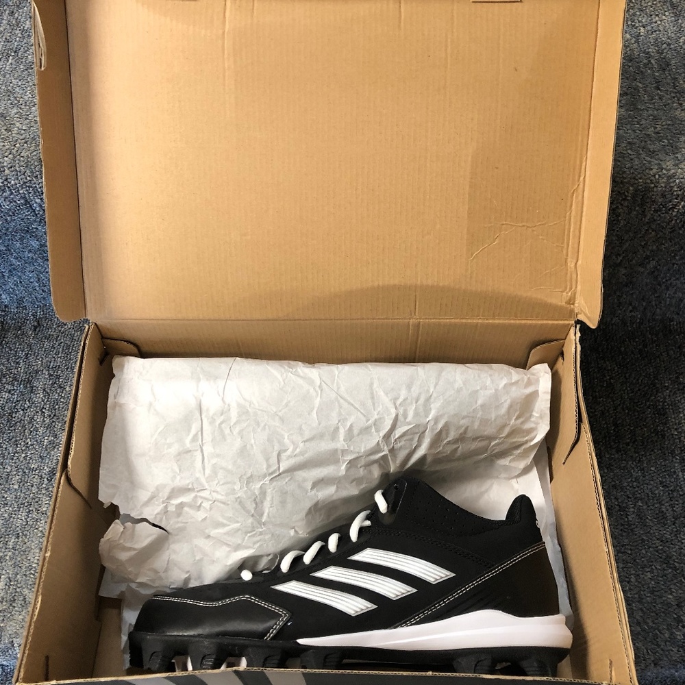 adidas Men's Wheelhouse Mid Baseball Cleats Shoe NEW in BOX FAST SHIPPING! - Picture 7 of 9
